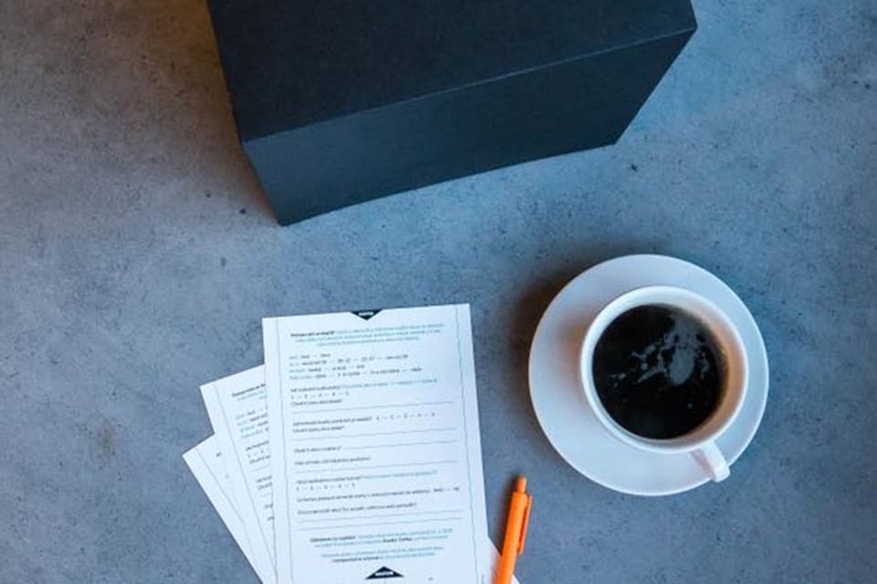 Interiér kavárny Karlín